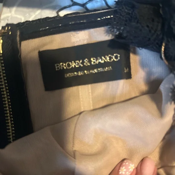 Bronx & Banco Tiffany Lace Midi Dress M - Picture 7 of 8